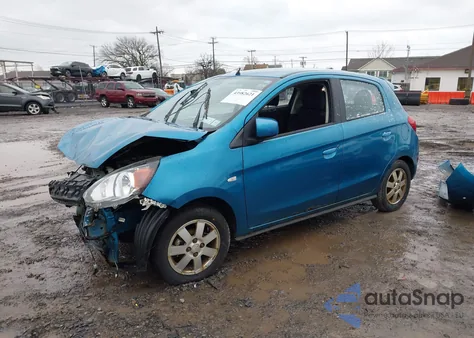 2014 Mitsubishi Mirage Es from USA, damaged, VIN ML32A4HJ2EH021521